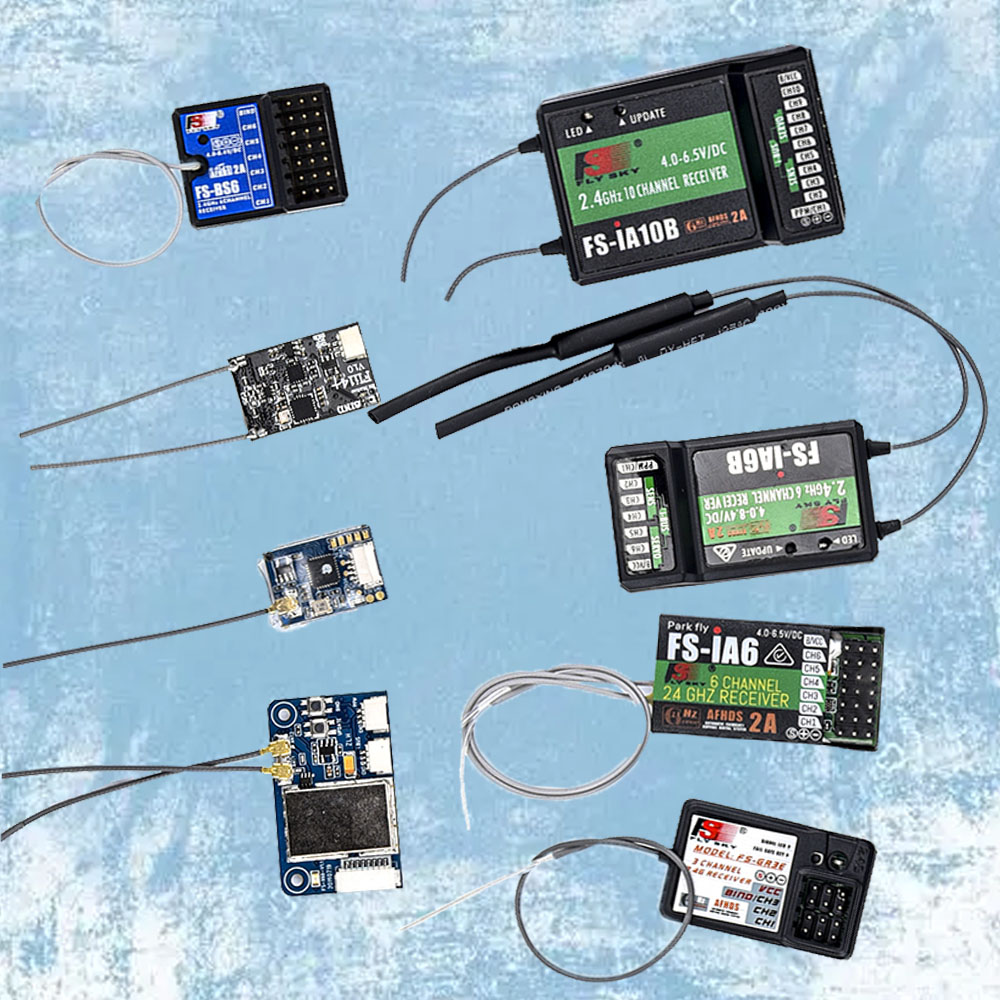 Drone Rc Controller - Flysky RC Alıcı FS-IA6 IA6B IA10B