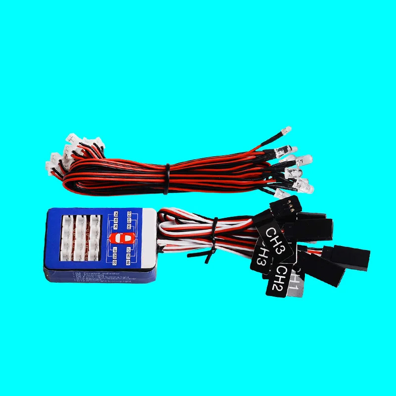 Drone Shahed Rc - 1/10 Ölçekli RC Araba LED Aydınlatma