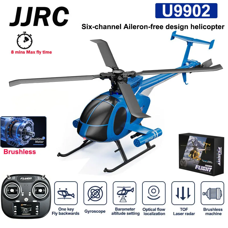 Drone Rc Fighter Jet - 2026 Yeni RC Helikopter MD500 6CH