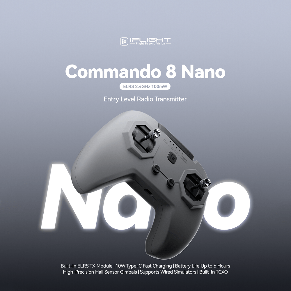 Drone Rc Simulator - iFlight Commando 8 Nano Radyo Verici