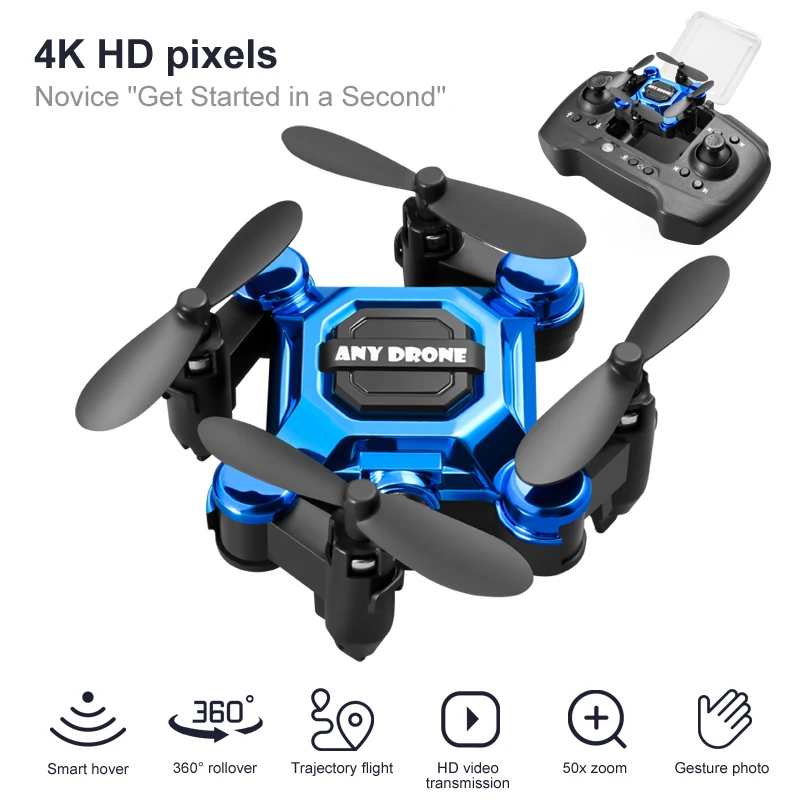 Drone Smart Rc - 4K Kamera HD RC Drone Katlama