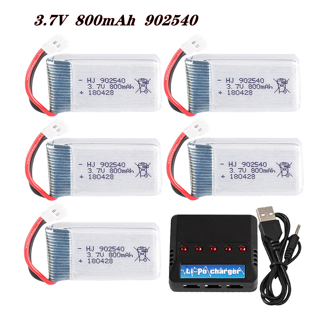Drone Rcs - 3.7 V 800 mAh 902540 25C