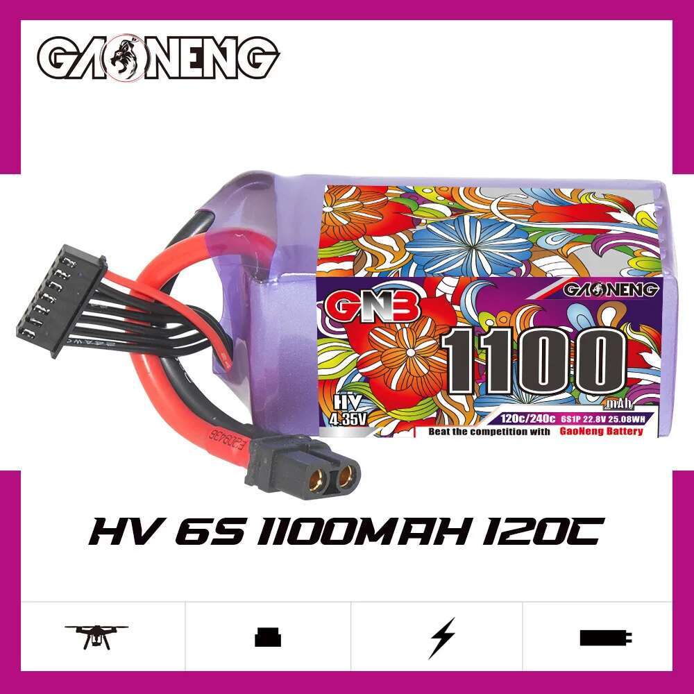 2 adet GNB 6S Lipo Pil 22.8V 1 - Drone Rcs incelemesi ve fiyatı