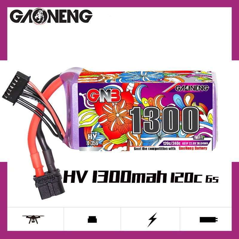 2 adet GNB 6S Lipo Pil 22.8V 1 - Drone Rcs incelemesi ve fiyatı