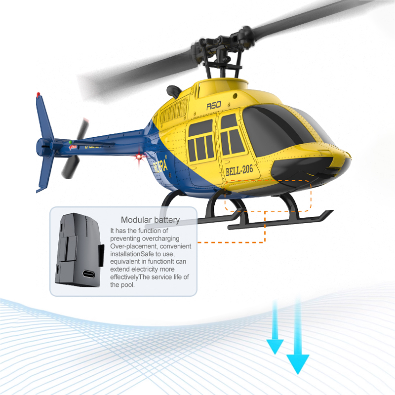 A60 RC Helikopter 2.4G 6 Eksen - Drone Shahed Rc incelemesi ve fiyatı