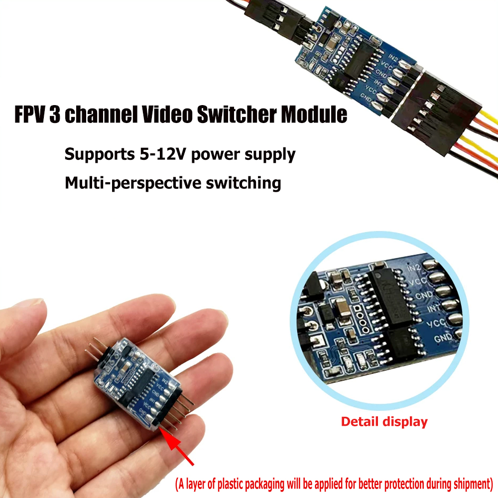 5.8G 3 Kanallı Video Değiştiri - Drone Rc Controller incelemesi ve fiyatı