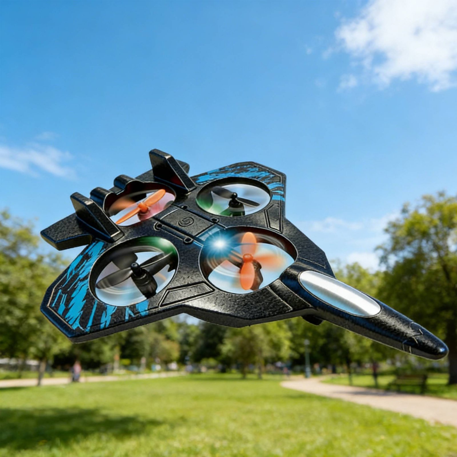Akrobatik Drone Düşmeye Dayanı - Drone Rc Fighter Jet incelemesi ve fiyatı