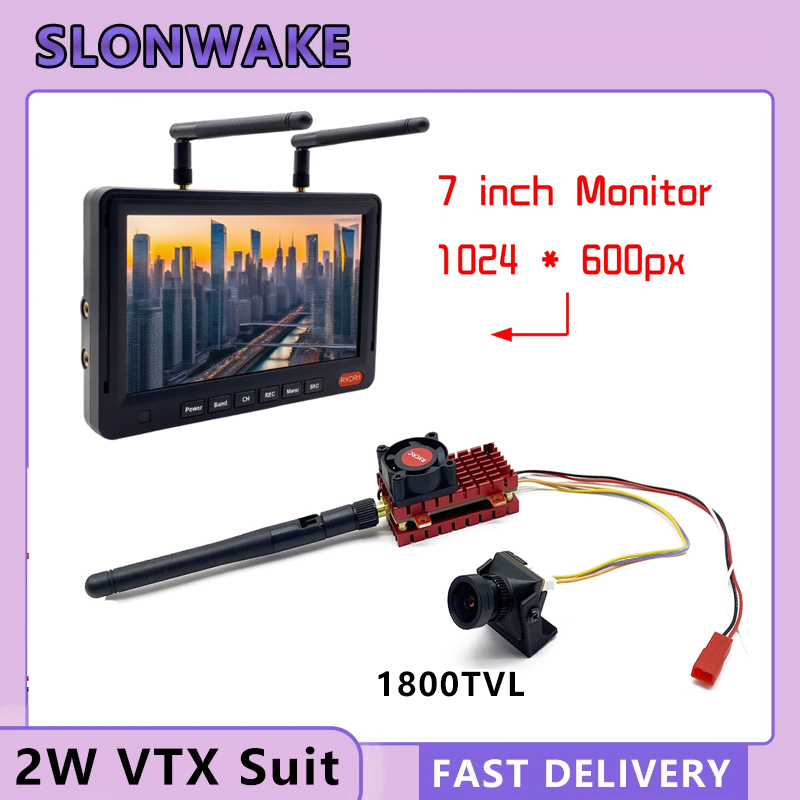 SLONWAKE 5.8G 2W VTX FPV 1800T - Drone Rcs incelemesi ve fiyatı