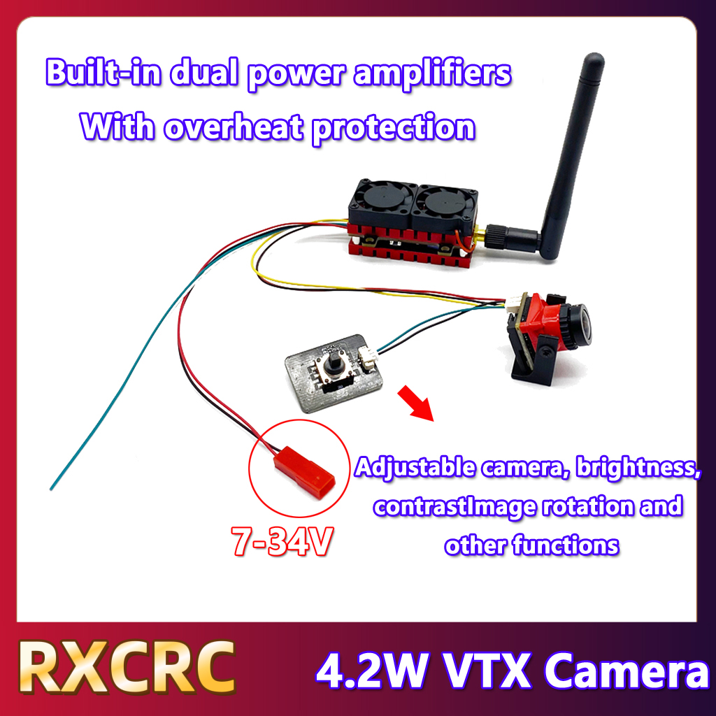 RXCRC 5.8G 48CH 4.2W Yüksek Gü - Drone Rc Controller incelemesi ve fiyatı