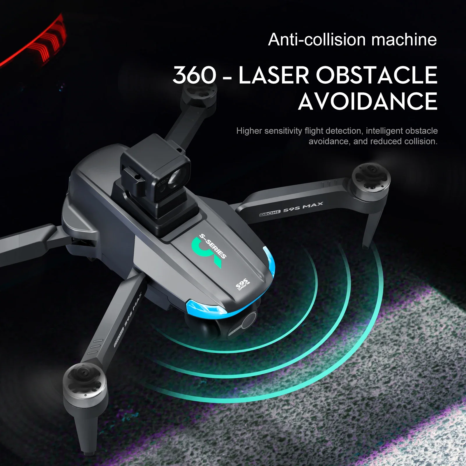 YENI S9S MAX MINI Drone 4K 2 E - Drone Rc Ufo incelemesi ve fiyatı