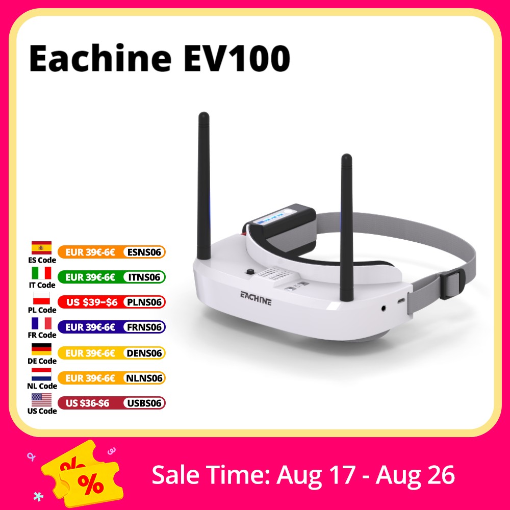 Everyine EV100 720*540 5.8G 72 - Drone Rc Cover incelemesi ve fiyatı