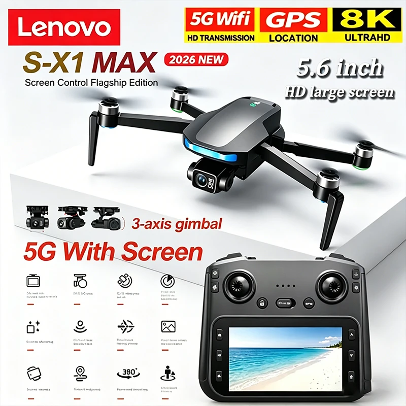 Lenovo S-X1 GPS Drone 4K HD Ka - Drone X1 Rc incelemesi ve fiyatı