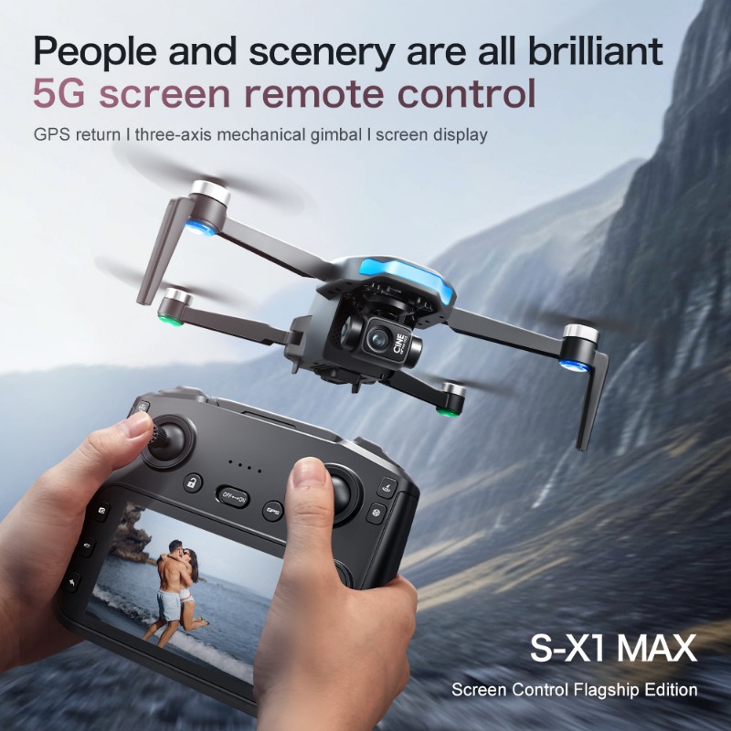 Lenovo S-X1 GPS Drone 4K HD Ka - Drone X1 Rc incelemesi ve fiyatı