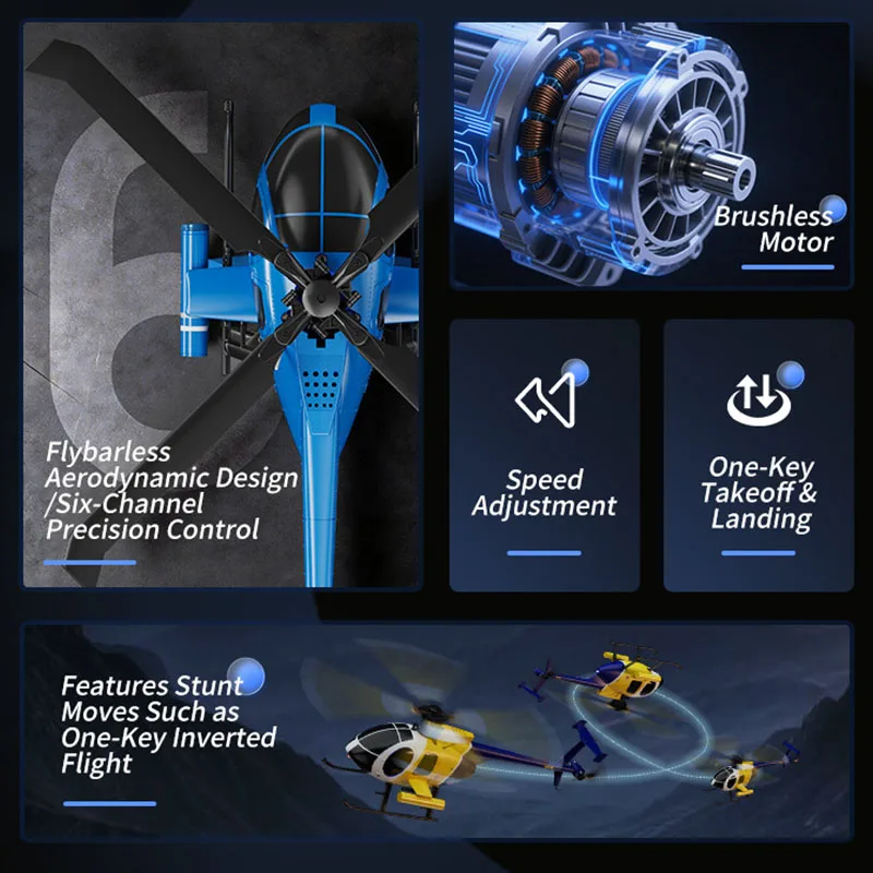 2026 Yeni RC Helikopter MD500  - Drone Rc Fighter Jet incelemesi ve fiyatı