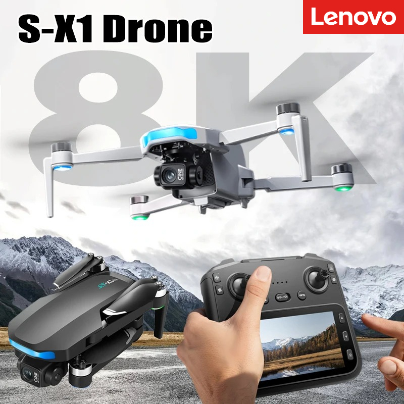 Lenovo S-X1 Drone 8K HD Profes - Drone X1 Rc incelemesi ve fiyatı