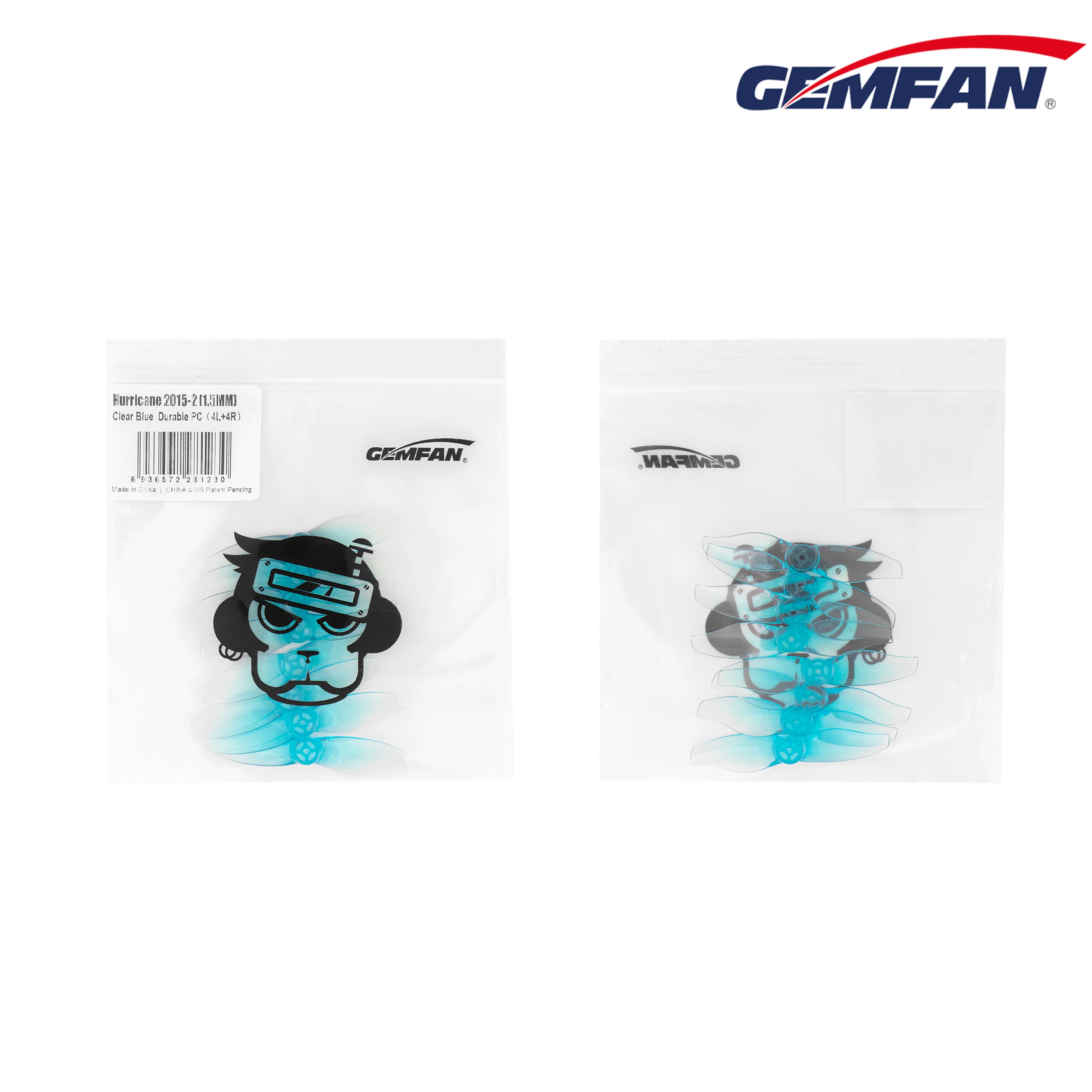 YENI 4 Çift GEMFAN 2015 Hurric - Drone Rc Diy incelemesi ve fiyatı