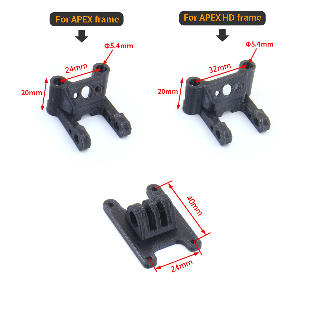 FPV Drone 3D Baskılı Baskı Aks - 3D Printed Drone Part incelemesi ve fiyatı