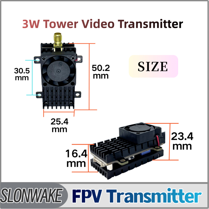 SLONWAKE 5.8G 3000mW Simülasyo - Drone Rc Controller incelemesi ve fiyatı