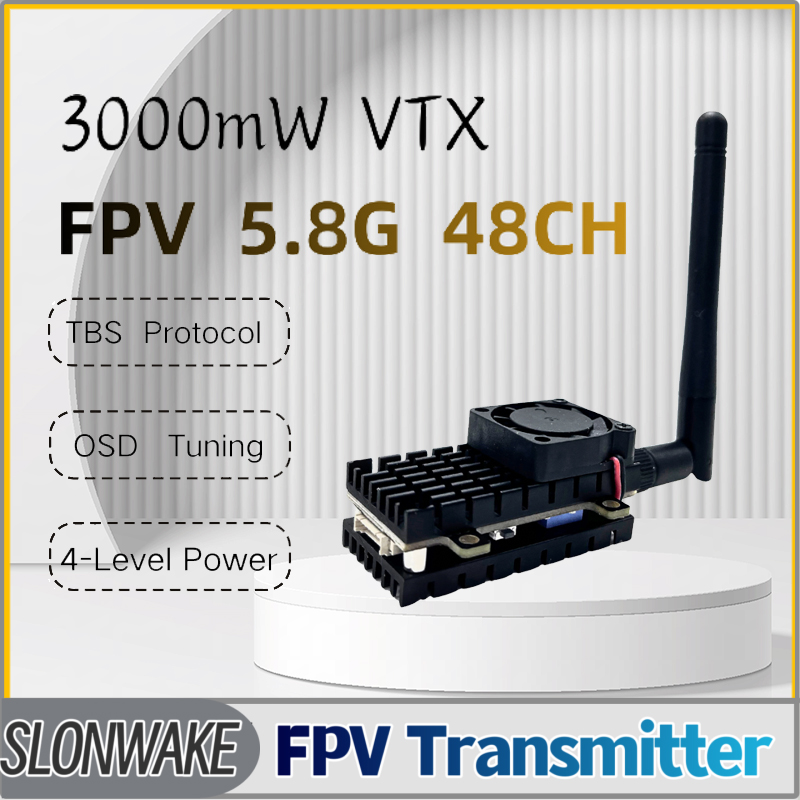 SLONWAKE 5.8G 3000mW Simülasyo - Drone Rc Controller incelemesi ve fiyatı