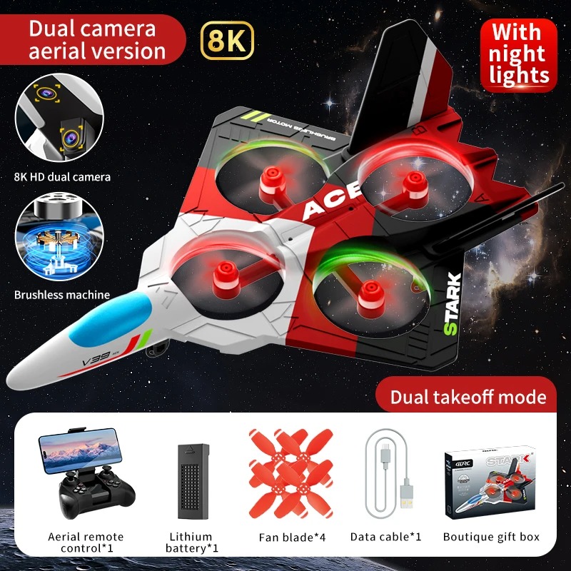 RC uçak Aero Jet Dron uzaktan  - Drone Rc Fighter Jet incelemesi ve fiyatı