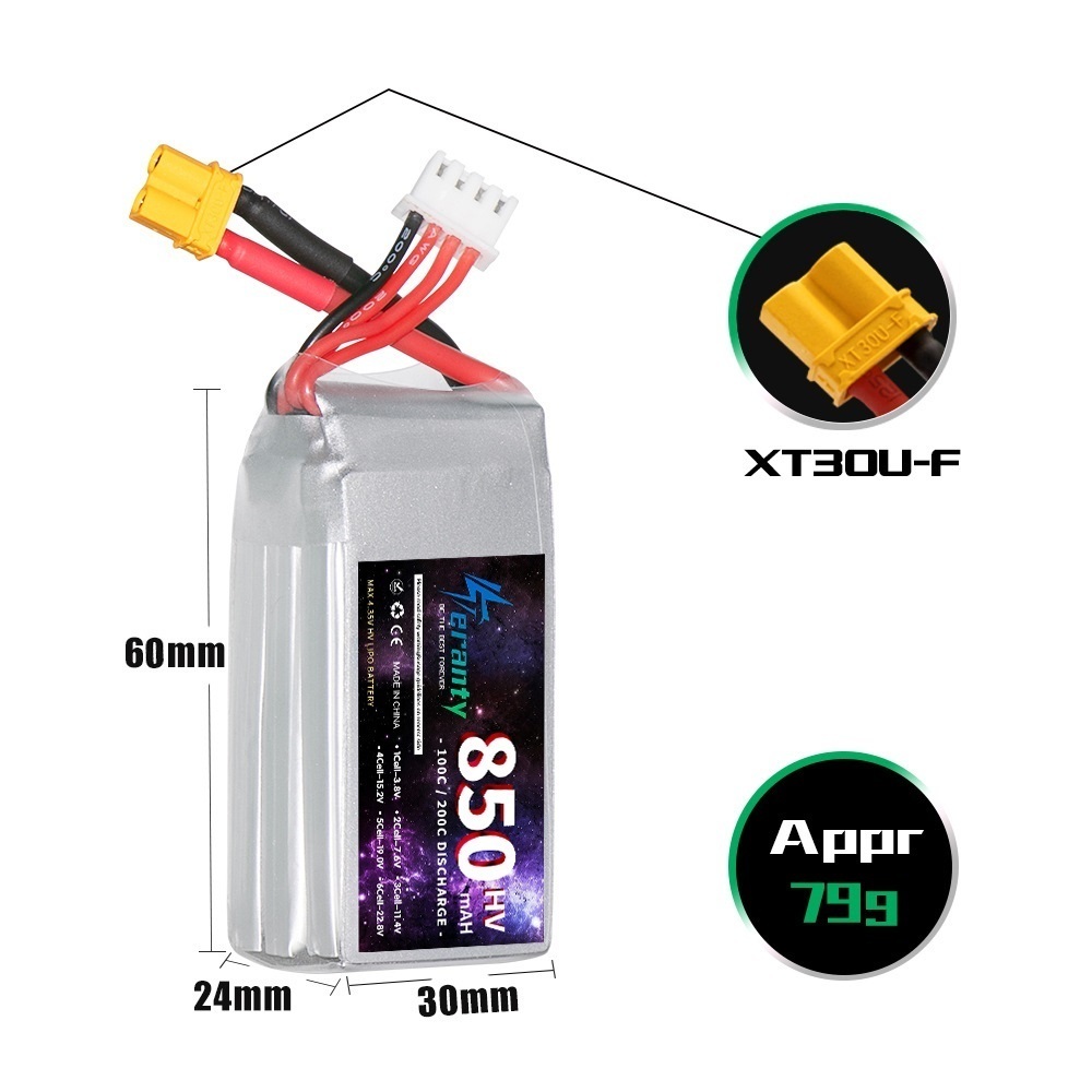 1/2/3 adet TERANTY 3S 11.4V Li - Drone Rcs incelemesi ve fiyatı